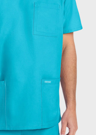 Cherokee Men's Tuck-in V-Neck Top