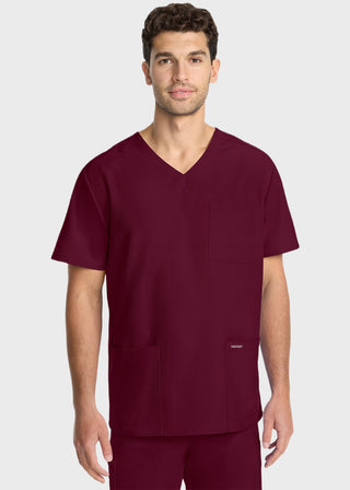 Cherokee Men's Tuck-in V-Neck Top