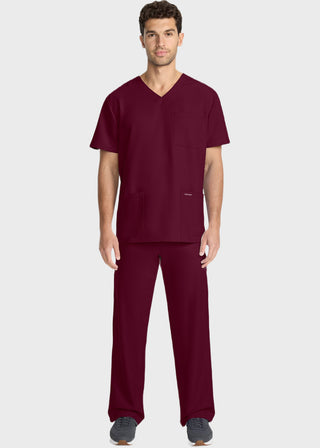 Cherokee Men's Tuck-in V-Neck Top