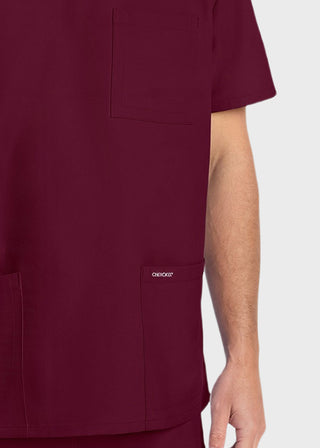 Cherokee Men's Tuck-in V-Neck Top