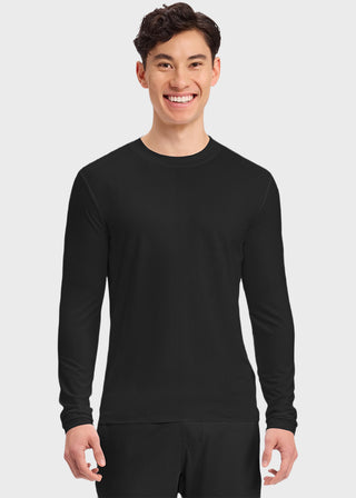 Cherokee Basics Men's Long Sleeve Underscrub Knit Tee