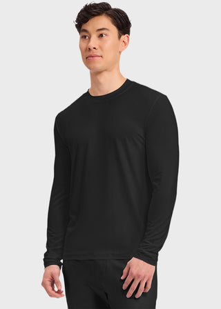 Cherokee Basics Men's Long Sleeve Underscrub Knit Tee