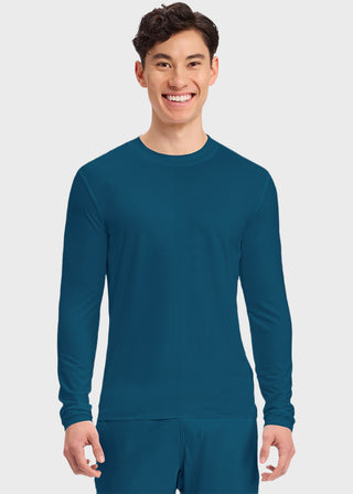 Cherokee Basics Men's Long Sleeve Underscrub Knit Tee