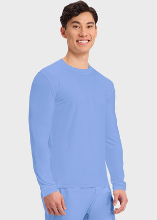 Cherokee Basics Men's Long Sleeve Underscrub Knit Tee