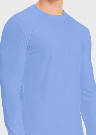 Cherokee Basics Men's Long Sleeve Underscrub Knit Tee