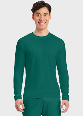 Cherokee Basics Men's Long Sleeve Underscrub Knit Tee