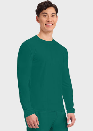 Cherokee Basics Men's Long Sleeve Underscrub Knit Tee