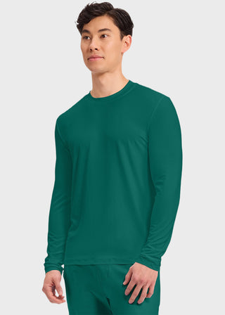 Cherokee Basics Men's Long Sleeve Underscrub Knit Tee