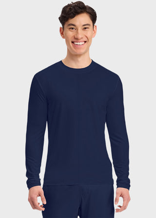 Cherokee Basics Men's Long Sleeve Underscrub Knit Tee