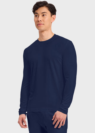 Cherokee Basics Men's Long Sleeve Underscrub Knit Tee