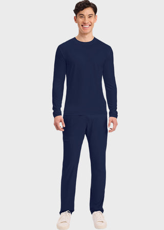 Cherokee Basics Men's Long Sleeve Underscrub Knit Tee