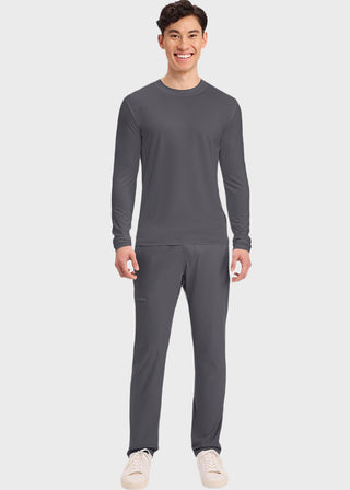 Cherokee Basics Men's Long Sleeve Underscrub Knit Tee