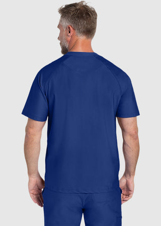 Cherokee Form Men's Quarter Zip Henley Top