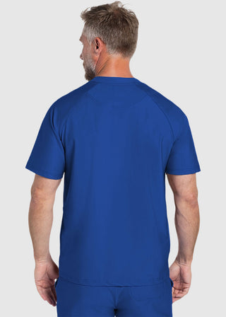 Cherokee Form Men's Quarter Zip Henley Top