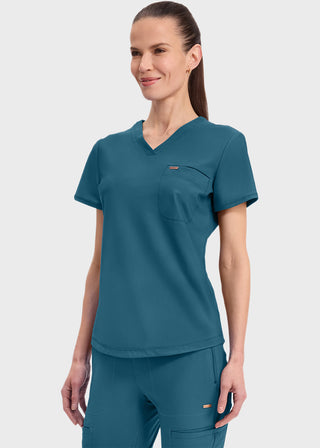 Cherokee Form Women's Tuckable V-Neck Top