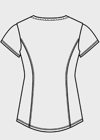 Cherokee Form Women's Tuckable V-Neck Top