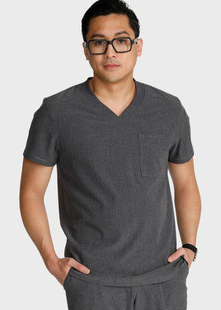 Cherokee Men's V-Neck Scrub Top