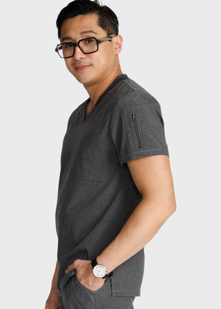 Cherokee Men's V-Neck Scrub Top