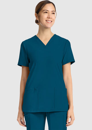 Cherokee Achieve Women's V-Neck Top