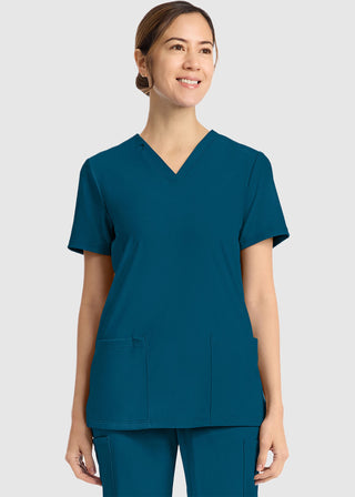 Cherokee Achieve Women's V-Neck Top