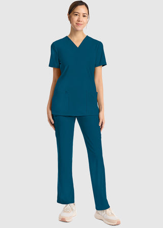 Cherokee Achieve Women's V-Neck Top