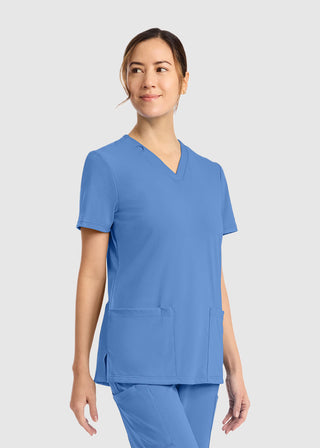 Cherokee Achieve Women's V-Neck Top