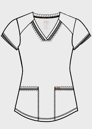 Cherokee Form Women's V-neck scrub top