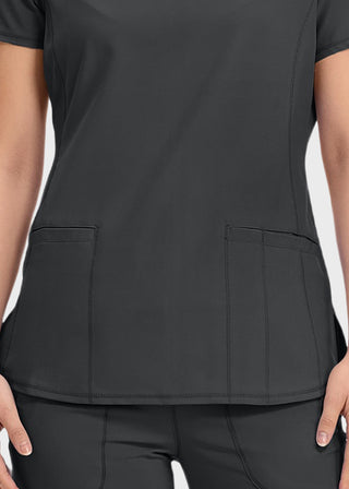 Cherokee Infinity Women's Contemporary Fit V-Neck Top