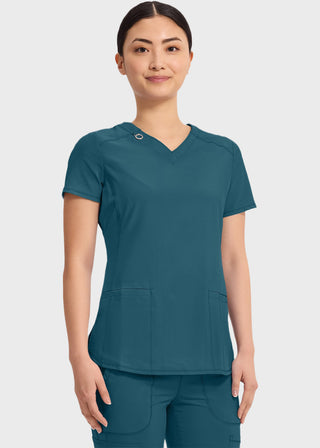 Cherokee Infinity Women's Contemporary Fit V-Neck Top