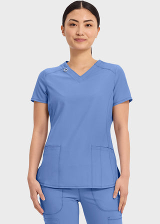 Cherokee Infinity Women's Contemporary Fit V-Neck Top