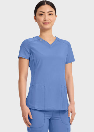 Cherokee Infinity Women's Contemporary Fit V-Neck Top