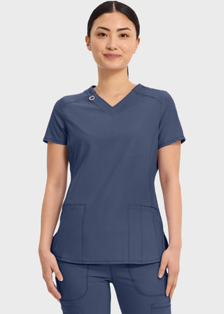 Cherokee Infinity Women's Contemporary Fit V-Neck Top