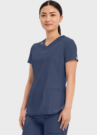 Cherokee Infinity Women's Contemporary Fit V-Neck Top