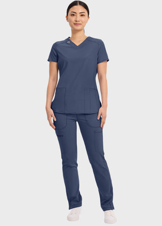 Cherokee Infinity Women's Contemporary Fit V-Neck Top