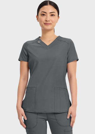 Cherokee Infinity Women's Contemporary Fit V-Neck Top