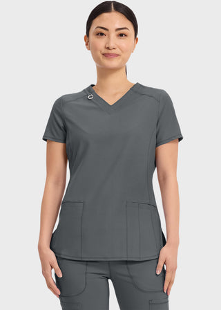 Cherokee Infinity Women's Contemporary Fit V-Neck Top