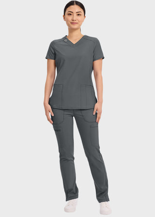 Cherokee Infinity Women's Contemporary Fit V-Neck Top