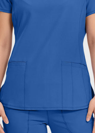 Cherokee Infinity Women's Contemporary Fit V-Neck Top