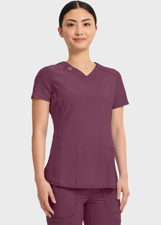 Cherokee Infinity Women's Contemporary Fit V-Neck Top