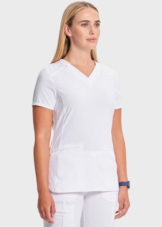 Cherokee Infinity Women's Contemporary Fit V-Neck Top