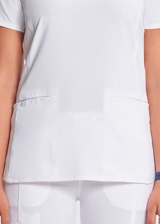 Cherokee Infinity Women's Contemporary Fit V-Neck Top