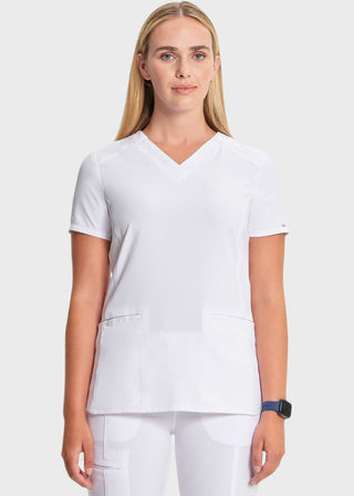 Cherokee Infinity Women's Contemporary Fit V-Neck Top