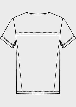 Cherokee Form Men's V-Neck Top