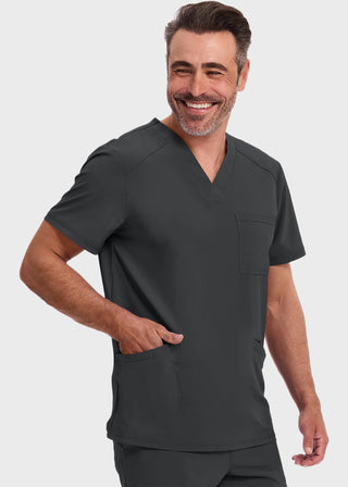 Cherokee Infinity Men's V-Neck Scrub Top