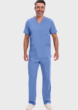 Cherokee Infinity Men's V-Neck Scrub Top