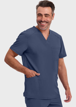 Cherokee Infinity Men's V-Neck Scrub Top