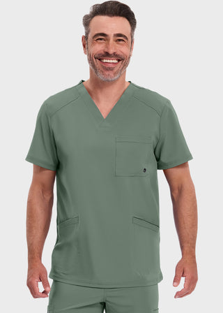 Cherokee Infinity Men's V-Neck Scrub Top
