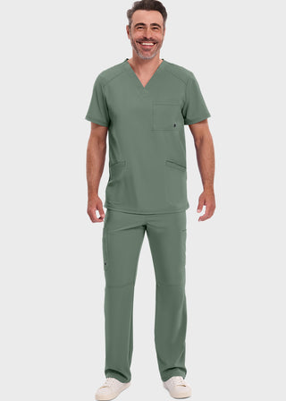 Cherokee Infinity Men's V-Neck Scrub Top