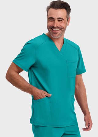 Cherokee Infinity Men's V-Neck Scrub Top