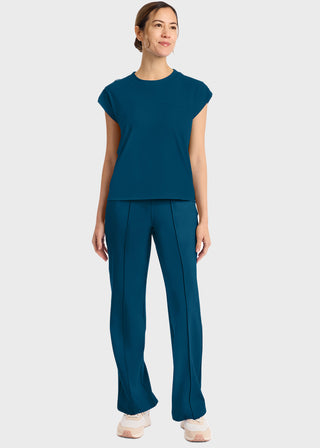 Cherokee Achieve Women's Crew Neck Top